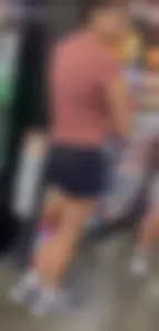 Slim Thick Latina In Tight Shorts
