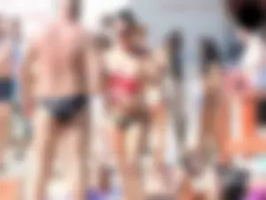 Topless and nude beach sexy girls