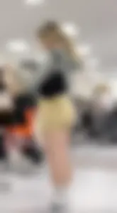 Nude Yoga Shorts Pawg Shopping