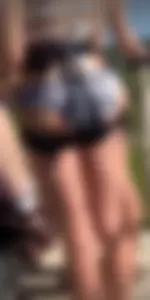 Two PAWG’s with great asses Zip lining in bikinis
