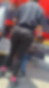 [OC]VPL on fat ass latina ! I think she caught me