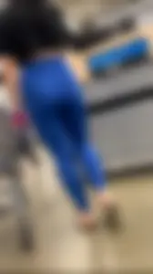 Blue leggings VTL O/C