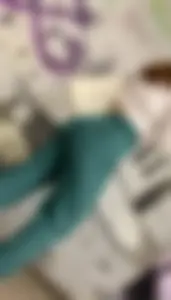 Bubble Butt In Green Pants (UP THE STAIRS + face shots)