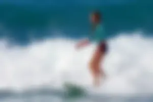 Candid surfer babes on the beach and in bikinis