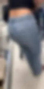 Beautiful girl with a nice ass in jeans
