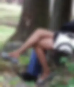Park Creepshot - Sexy Legs on High Heels
