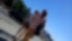 Skinny Hot JB Teen in Mini-Shorts Street Candid