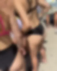Awesome beach butt closeups