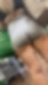 Blonde with fantastic ass and thighs in grey shorts (OC)