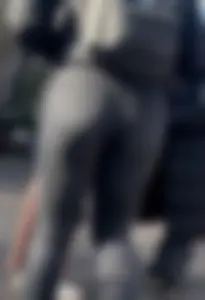 Beautiful Slim Thick Redhead in black jeans. MUST SEE