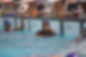Group of teen and early 20's swimmers