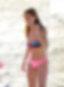 Candid beach and bikini babes
