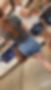 Tight Ass in Jean Shorts! OC