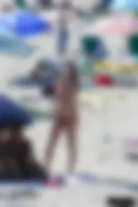 Bunch of sexy ladies on a nude beach