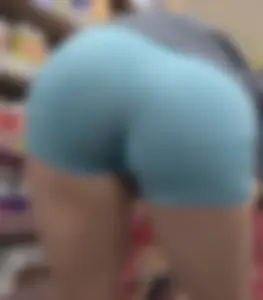 Fit Nerd Bubble Butt in Blue Shorts (VTL)