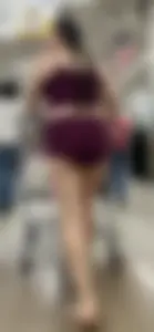 [OC] Hot Latina ASS Out in Sexy super revealing pajamas @ Walmart