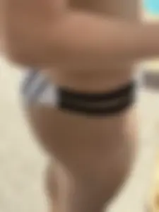 Asian pool babe