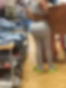 Big Azz w tits hanging in mall 3 parts
