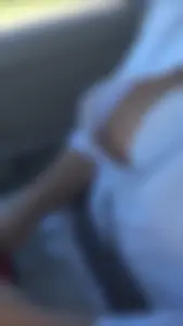 Braless wife showing her titties