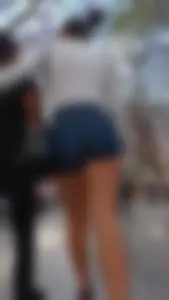 Y eso que el novio la estaba cuidando