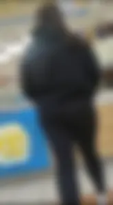 Brunette pawg getting a hot pretzel