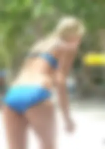 Candid beach and bikini babes