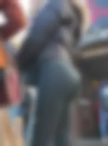 Sweet looking Nike blonde teen with an outstanding bubble butt