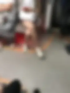 Hot Crossed Legs in Sneakers in a Subway Train Creepshots