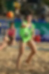 Thai candid volleyball girls