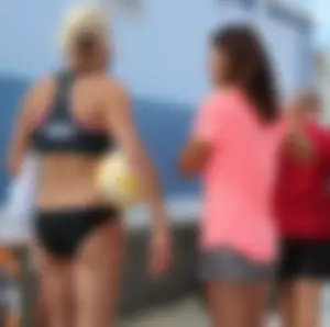 Weymouth beach volleyball girls  2019
