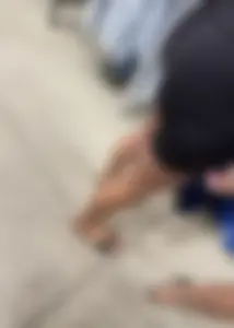 Shopping mall teen ass and legs