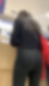 Girl with cute VPL