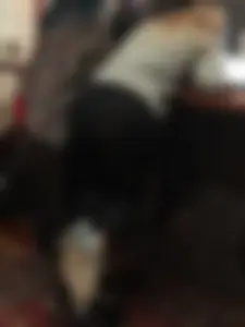 A hot blonde with beautiful smile and nice ass in leggings