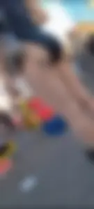 Goth cheeks at music festival    [MEGAPOST]