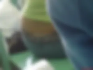 Creepshot of College Girl with Panties Visible