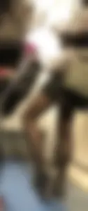 Sexy candid legs in black pantyhose subway train creepshot