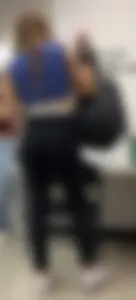 Redhead squatting and working part 18 (oc)