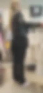 Cropped jacket petite blonde had the bubble butt on full display
