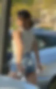 Sexy target parking lot teens big tits nice ass short shorts