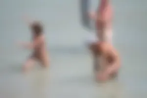 Continesti nude beach girls in Romania