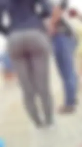 Cute girl whooty in interesting leggings