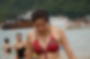 Asian girls in bikinis