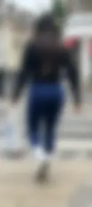 Perfect shape ass on fine gym chick