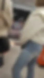 Nice jeans ass in the waiting line