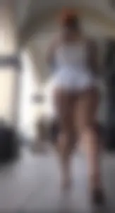 Ass Cheeks In Shorts