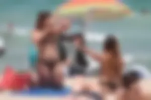 Sexy Florida beach bikini girls