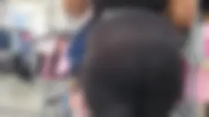 THICK Big Ass Latina Milf In See Through Black Leggings