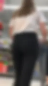 Perfect Candid Ass and Long Legs at the Supermarket Creepshots Collection
