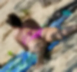 Purple bikini