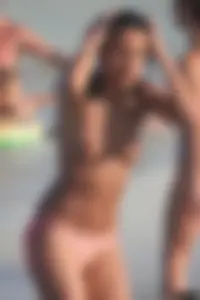 Beach voyeur babes in bikinis, thongs and topless